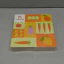 Tiny Land Wooden Play Food Sets for Kids Kitchen - 100% Wood 43 Pieces Kids Toy Food for Toddlers 3+ Year Old, Pretend Food Play Kitchen Accessories Set for Boys and Girls