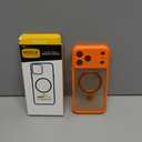 MOCCA Design for iPhone 17 Pro Max Case, Compatible with Magsafe [Premium Invisible Magnetic Ring Stand] [Military Drop Protection] Full Camera Guard Translucent Matte Slim Phone Cover 6.9",Orange