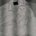 J.VER Men's Dress Shirts Solid Long Sleeve Stretch Wrinkle-Free Formal Shirt Business Casual Button Down Shirts (White, Small)