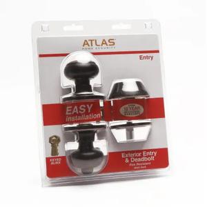 Atlas Exterior Entry and Deadbolt Combo Kit - Oil Rubbed Bronze