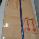 Full-Length Floor Mirror with Stand, 58"x18" Arched Style Full Body Standing Mirror for Bedroom, Living Room, Gym, Dorm - Shatter-Resistant & Easy Assembly, Black