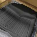Floor Mats Custom Fit for Kia Sorento 2021-2025 2026 6&7 Seats (Not for Hybrid) Trunk Mat with Backrest Mat All Weather TPE Rubber Cargo Liner Back Seat Protector Full Set for Sorento Accessories