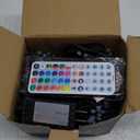 Brizled Color Changing Christmas Lights, 197FT 600 LED RGB Christmas Lights, Dimmable Xmas Tree Light, Multifunctional Indoor Outdoor String Fairy Light with Remote for Holiday Party Decor