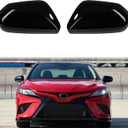 Compatible with Toyota Camry Side Rear View Mirror Covers Rearview Mirror Protector Decorations for Camry Accessories 2026 2025 2024 2023 2022 2021 2020 2019 2018 -Style A