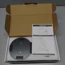 Hair Dryer Stand Holder 360 Degree Rotation Lazy Adjustable Height Hands-Free Compatible with Compact Styling Tools Blow Dryer Holder for Countertop