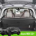 Cargo Cover for Acura MDX 2022 2023 2024 2025 Accessories Rear Trunk Cover Rear Trunk Security Cover Shielding Shade,(Only Fits for MDX Base & Type S)