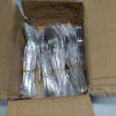 200 Pcs Forks and Knives Bulk Stainless Steel Silverware Set 100 Dinner Forks and 100 Knives Metal Mirror Polished Flatware Tableware Cutlery for Home Restaurant Kitchen Dishwasher Safe