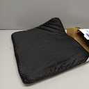 Gel Seat Cushion, Cooling Thick Big Breathable Honeycomb Design Absorbs Pressure Points Seat Cushion with Non-Slip Cover for Office Chair Home Cars Wheelchair (Black)