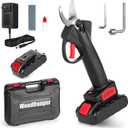 Wood Ranger Power Shears, Professional Garden Cutting Tool with Case, Battery and Charger (1 Battery & 1 Scissor head), Pack of 3