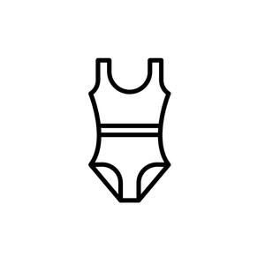 Women Swimsuit  2 Color SIze Large