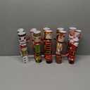 GoFujuco 10 Pack Christmas Crackers for Kids, No Snap Christmas Table Favors Includes Party Hat, Jokes & Gifts, Xmas Gifts Prizes for Holiday Party Decorations