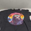 Aesthetic Gorilla I Retro Gorilla T-Shirt (2 XL, Black)