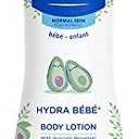 Mustela Hydra Bebe Body Lotion - Daily Moisturizing Baby Lotion with Natural Avocado, Jojoba & Sunflower Oil – Various Sizes