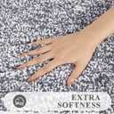 Pauwer Bathroom Rugs Set 3 Piece Non Slip Washable, Plush Absorbent Microfiber Bath Mat Shower Rug Runner Quick Dry, Super Soft U Shaped Toilet Mats Floor Carpet, Dark Grey, 18"x26"+18"x48"+u Shape 20"x24"