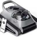 Pool Robotic Vacuum Cleaner, Cordless, for Inground Pools up to 2000 Sq.ft, Wall and Waterline Cleaning (Pro)