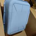 KittyGoHere Senior Cat Litter Box 1 Pack, Large Blue Low Entrance Kitty Litter Box, Sized for Cats Comfort, Perfect for Senior and Arthritic Cats, Made in USA