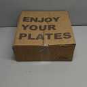 Homienly Wheat Straw Dinner Plates Set of 8-11 Inch, Alternative to Plastic, Microwave & Dishwasher Safe, Unbreakable Kids Plates with 4 Colors (Stone Grey)