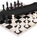 U.S. Chess Quiver Chess Set Combination - Triple Weighted, 20 x 20 x 4 inches