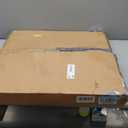 24" Glass Lazy Susan for Dining Table with 6 Rotating Wheels Table Top Centerpiece Kitchen Turntable Large Round Silent & Smooth Spin