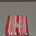 Nezweld Red and White Striped Pillow Cover 20x20 Set of 2,Throw Pillow Covers Farmhouse Outdoor Pillow Cushion Case for Couch Living Room Bedroom Bed Sofa Modern Home Decor