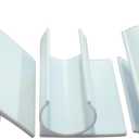 Snap Tab 1 in. x 3 in. Greenhouse Clamp (10 Pack)