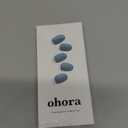 ohora Semi Cured Gel Nail Strips (N Washing Jean) - Blue, Solid, Works with Any UV/LED Lamps, Salon-Quality, Long Lasting, Easy to Apply & Remove - Includes 2 Prep Pads, Nail File & Wooden Stick