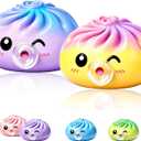 2026 Blow Bubble Squishy, Dumpling 2.0 Squishy Blowing a Bubble, Soft StressRelief Fidget, Sensory Balls, MysteryDumpling Box, Cute Desk & Birthday Gift