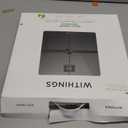 WITHINGS Body Smart - Accurate Scale for Body Weight and Fat Percentage, Body Composition Wi-Fi and Bluetooth Weight Scale, Baby Weight Scale, Smart Scale Apple Health Compatible, Bathroom Scale (Black)