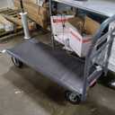 Platform Truck, 1200lb, 48in x 18in, 42in H, Black
