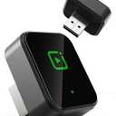 Wireless Carplay Adapter for iPhone, Wired to Wireless Car Play Adapter Bluetooth Auto Connect, Zero Latency, Car Accessories for Apple Carplay, Compatible with Vehicles 2016+& iPhone(Deep Grey)