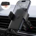 SYNCWIRE Car Vent Phone Mount, [Big Phone Friendly] Hands-Free Car Phone Holder for iPhone 16/15/14/13/12 Series & All Phones, Cell-Phone Automobile Cradles Universal