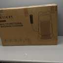 Shiatsu Neck and Back Massager with Heat, 4D Kneading Back Massager for Pain Relief Deep Tissue, Comfortable Back Massage for Chair, Massager for Home Office, Gifts for Christmas Women Men Parents (Black)