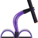 Sit-up Aid Enhanced Six-Tube Tension Rope Multifunctional Pull Rope Pedal Weight Loss Fitness Equipment Home(D)
