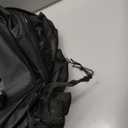 M Size Expandable Travel Oxford Duffel Bag with Wheels Waterproof Lightweight Traveling Foldable Suitcase (Black)
