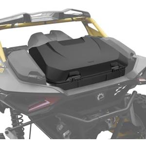 XUTVOTOR Rear Cargo Storage Boxes for 2024 Can-Am Maverick R, 96L Rear Storage Box Trunk Poly Water Resistant Large LinQ Rack Box for Can Am Maverick R X XRS 2024 2025 Accessories, Replace #715007182