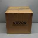 VEVOR Broadcast Spreader, 60LBS Capacity, Walk-Behind Push Spreader, 0-9.8 ft Spreading Width, 10 in All Terrain Pneumatic Tires, Lawn Spreaders with Hopper Grate, for Seed, Fertilizer, Ice Melt