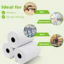 MFLABEL 2-1/4" x 50' Thermal Paper Rolls - 100 Rolls Bulk POS Receipt Papers for Clover, First Data Terminals | Credit Card Paper with HD Printing, Fade-Proof & Jam-Free 