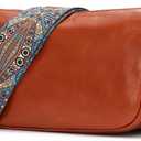 Leather Purse Crossbody Bag for Women: Genuine Leather Purses for Women Trendy - Small Shoulder Cross Body Bag (01 Caramel Yellow)