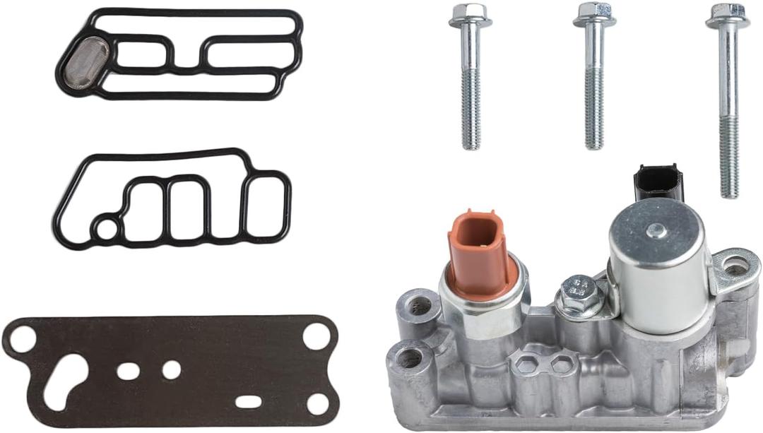 Tykick 918-056 VVT Solenoid Variable Valve Timing Solenoid for Honda Odyssey 2008-2017 Honda Pilot 2009-2015 Accord 2008-2012 Acura RDX 2013-2015 3.5L V6 Replaces 15810R70A03,15810R70A04,2T1136,918056