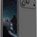 FireNova Magnetic for iPhone 17 Pro Case, Compatible with MagSafe, [Integrated Silicone Camera Control Button] [Camera Protection] Anti-Scratch Microfiber Lining Phone Case, 6.3", Space Gray