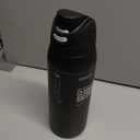 Owala FreeSip Insulated Stainless Steel Water Bottle with Straw, BPA-Free Sports Water Bottle, Great for Travel, 40 Oz, Very, Very Dark