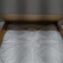 Art3d Decorative Ceiling Tile 2x2 Glue up, Suspended Ceiling Tile Pack of 12pcs White Floral