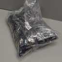 LELEE Rose Head Flowers with Stem - 108pcs Black Roses Artificial Flowers Bulk - Silk Rose Fake Flower for Bridal Gothic Wedding Bouquet Party Home Decor DIY Centerpieces Hotel Decorations