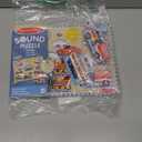 Melissa & Doug Vehicles Sound Puzzle - Wooden Peg Puzzle With Light-Activated Sound Effects (8 pcs) Puzzles for Toddlers, Wooden Puzzles For Kids Ages 2+