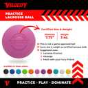 Velocity Lacrosse Balls - 36 Packs - for Practice, Official NFHS and College Approved Size