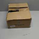 Small Footstool with Handle, Velvet Ottoman Foot Rest with Padded Seat, Curved Foot Stool with Wooden Legs, Portable Foot Rest for Living Room, Bedroom, Entryway, Peacock Blue