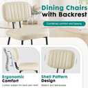 OLIXIS Dining Chairs Set of 2, Mid Century Modern Kitchen Chairs