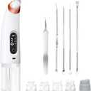 Danvisit Blackhead Remover Vacuum - Water Cycle Facial Pore Cleaner with 3 Adjustable Suction Power 6 Probes USB Rechargeable - Blackhead Extractor Tool Kit for Women & Men