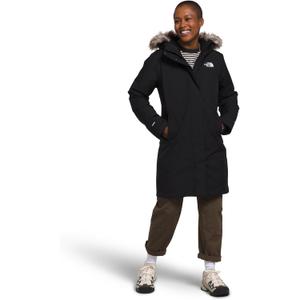 THE NORTH FACE Women's Arctic Parka (Standard & Plus Size) | Waterproof Shell, Recycled Down Insulation, Adjustable Hood (Black, S)