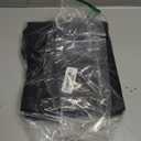 Insulated Foldable Lunch Bag With Ajustable Strap- Lightweight Portable Lunch Box for Men, Women, Office, Work, Picnic, Hiking and Beach (Black(Hard Fabric))